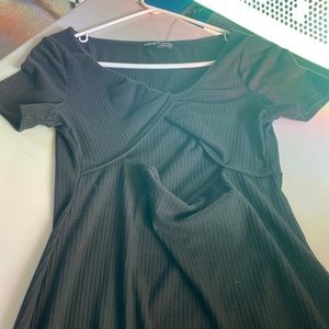 Black Mini Keyhole dress size L